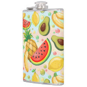 Verse zomer fruit patroon heupfles (Links)