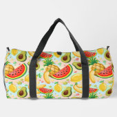 Verse zomer fruit patroon plunjezak (Achterkant)