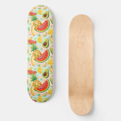 Verse zomer fruit patroon skateboard (Voorkant)