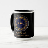 Verseau astrologique de tasse de Paul Whitehead (Devant gauche)