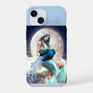 Verseau – Femme versant de l'eau d'un pichet