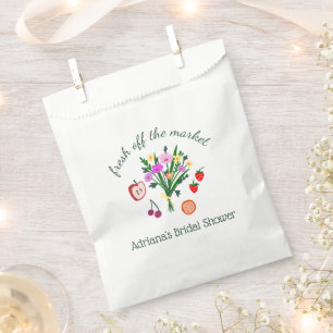 VERSECHT VAN DE MARKT Cute Aangepaste Bruidsdouche Bedankzakje