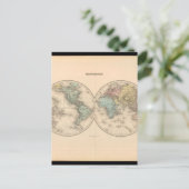 Versed Wereldkaart 12 Briefkaart (Staand voorkant)