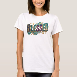 Verseegende 2D Artistieke Expressie T-shirt