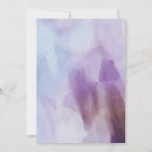 Verser et Sip Vin et Painting Party Invitation (Dos)