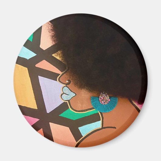 Verses in Her Volume Magnet (Devant)