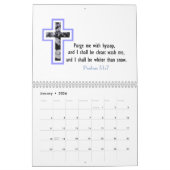 Verses voor denkbare KJV bijbelkalender Kalender (Jan 2026)