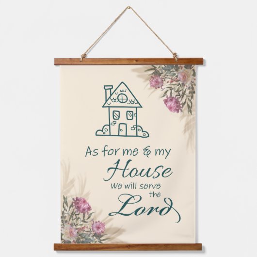 Verset Bible Bois Taché Tapisserie murale (Recto)