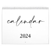Verset Bible Deux Page Moyen Calendrier Blanc (Protection)