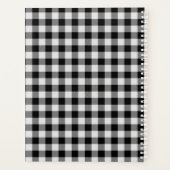 Verset Bible Personnalisé Monogramme Buffalo Plaid (Dos)