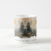 Verset Biblique 2 Corinthiens 5:7 Mug Rivière de F (Centre)