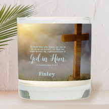 Verset biblique en bois personnalisé