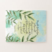 Verset de la Bible en puzzle (Horizontal)