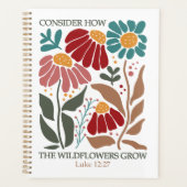Verset de la Bible fleur sauvage (Devant)