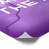 verset de la Bible Psaume 121 poster de prière (Coin)