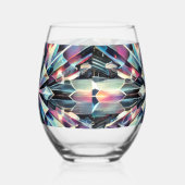 Verset Quantum - Verre à vin Prismatic Starburst (Gauche)