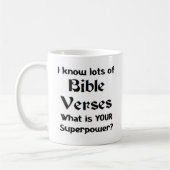 versets de la bible tasse de café (Gauche)