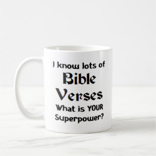 versets de la bible tasse de café
