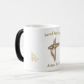 Versets de tasse de prière chrétienne (Devant gauche)