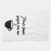 Versez du sucre sur moi serviette (Horizontal)