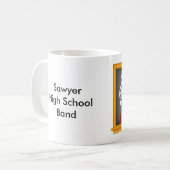 Versez une tasse d'inspiration musicale (Devant gauche)