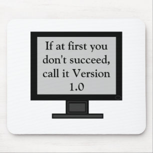 Versie 1.0 Mousepad Muismat