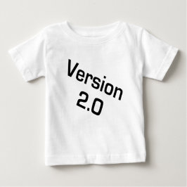 Versie 2.0 shirt Kinderen/Baby Geek