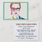 Versie 2 Mode / Optisch / Loopbaan Coach - SRF Visitekaartje (Voorkant / Achterkant)