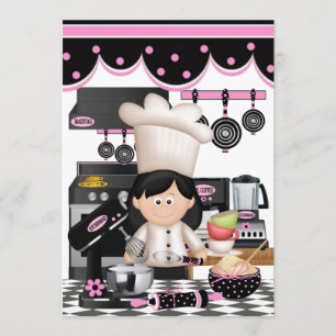 Versie 7 Culinair Recept Kaarten / Uitnodiging - S