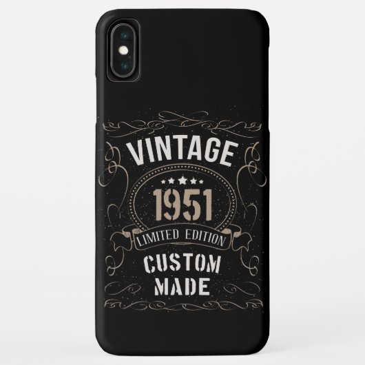  versie van 1951, beperkt, aangepaste editie Case-Mate iPhone case (Achterkant)