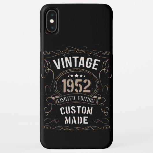  versie van 1952, beperkt, aangepaste editie Case-Mate iPhone case (Achterkant)
