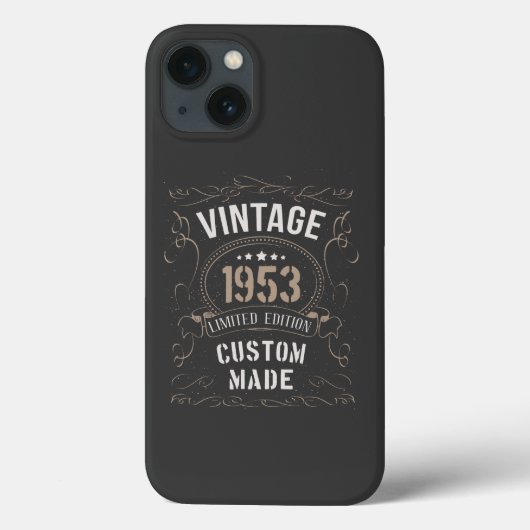 versie van 1953 - Limited Edition - Aangepast gem Case-Mate iPhone Case (Achterkant)