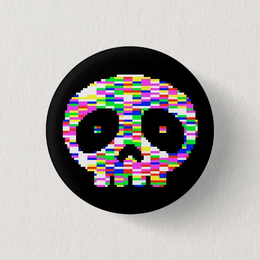 VERSIE VAN DE BUTTON SKULL II (Voorkant)