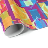 Versiemend inktwappapier cadeaupapier (Rol Hoek)