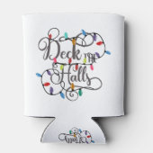 versier de hal kerstverlichting Kerstmis Blikjeskoeler (Achterkant)