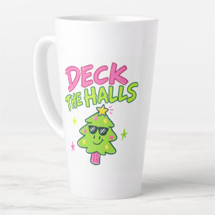 versier de hal latte mok