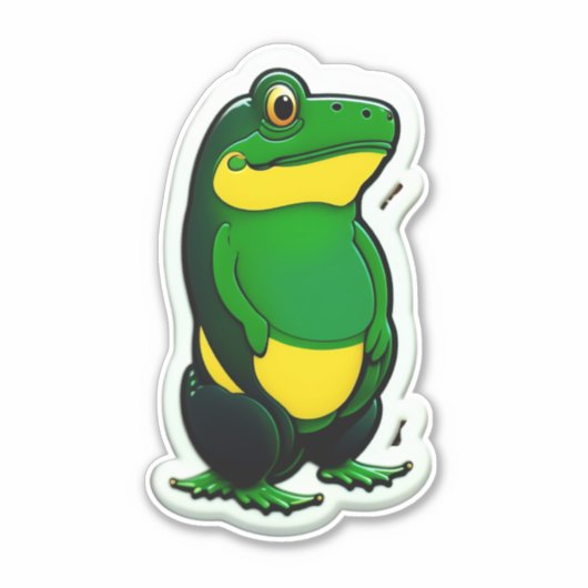 Versier met Delight Frog-thema Stickers (Voorkant)