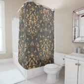 Versier uw badkamer met Classic Damask Seamless Douchegordijn (In situ)