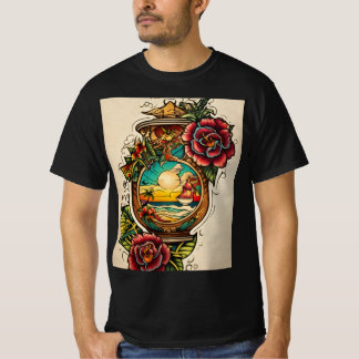 "Versier uw stijl met de charme van de Natuur: fal T-shirt