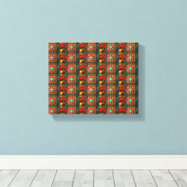 Versierd Canvas Afdruk