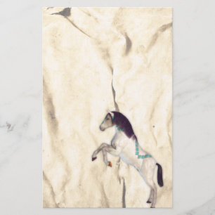 Versierd Paard Native American Stationery Briefpapier