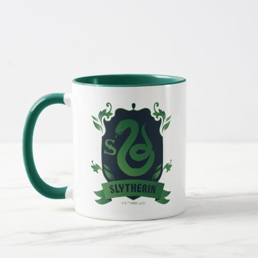 Versierd SLYTHERIN™ Huis Wapen Mok (Links)