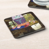 Versierde Easter Egg Art Print Onderzetter (Linkerzijde)