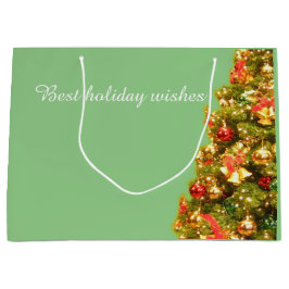  versierde kerstboom groot cadeauzakje