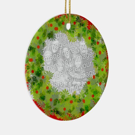 Versiering - baard keramisch ornament (Rechts)