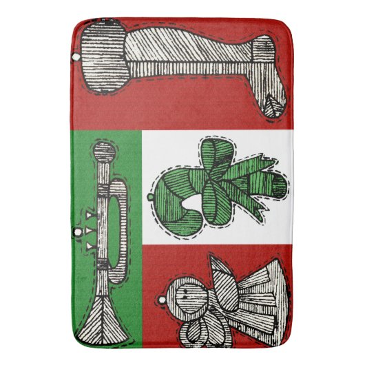 versiering badmat (Voorkant Verticaal)