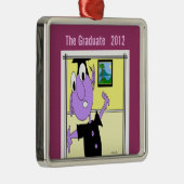 versiering "De Afstuderen" Metalen Ornament (Rechts)