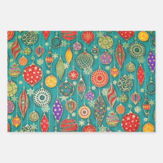  versiering inpakpapier vel (Voorkant)