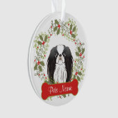  versiering Japanse Chin Ornament (voorkant)