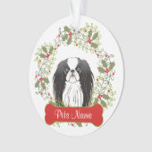  versiering Japanse Chin Ornament (voorkant)